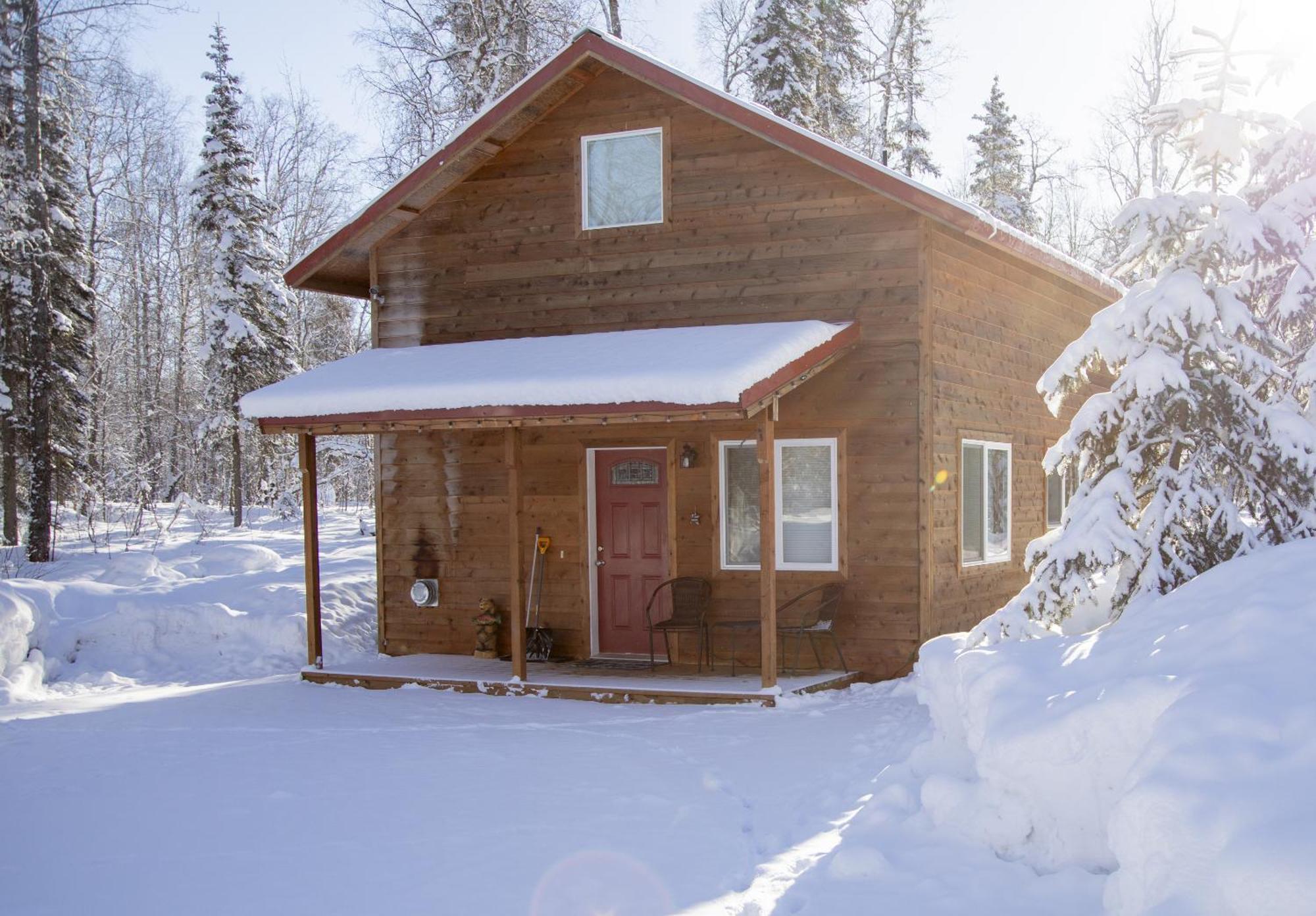 Willow Cabin Талкитна Экстерьер фото